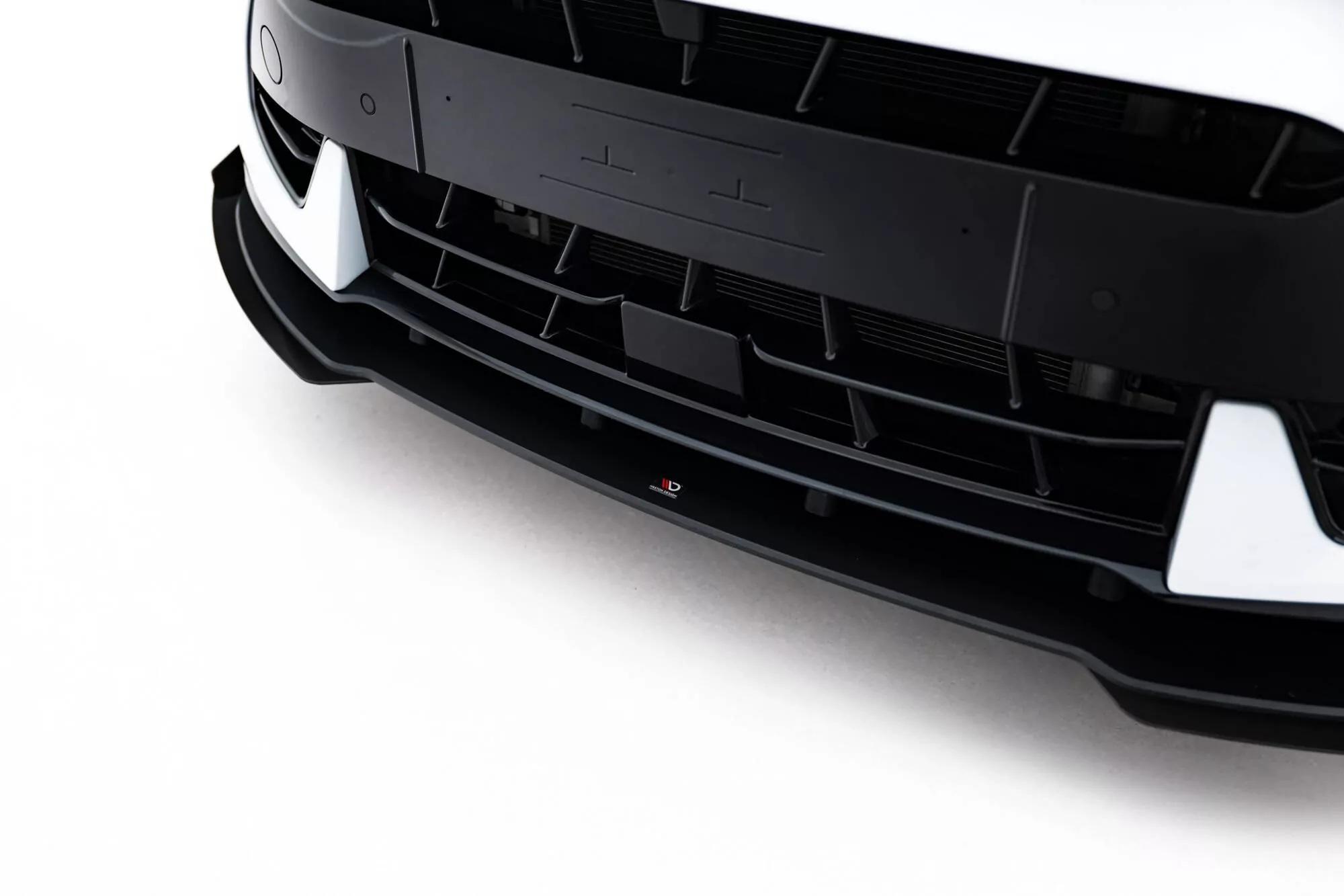 Street Pro Front Ansatz Für +Flaps Für + Flaps Cupra Formentor Mk1 Facelift Schwarz Hochglanz