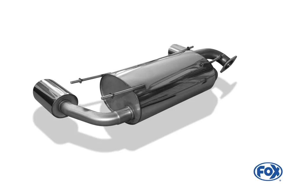 Subaru BRZ/ Toyota GT86  Endschalldämpfer quer Ausgang rechts/links - 129x106 Typ 32 rechts/links