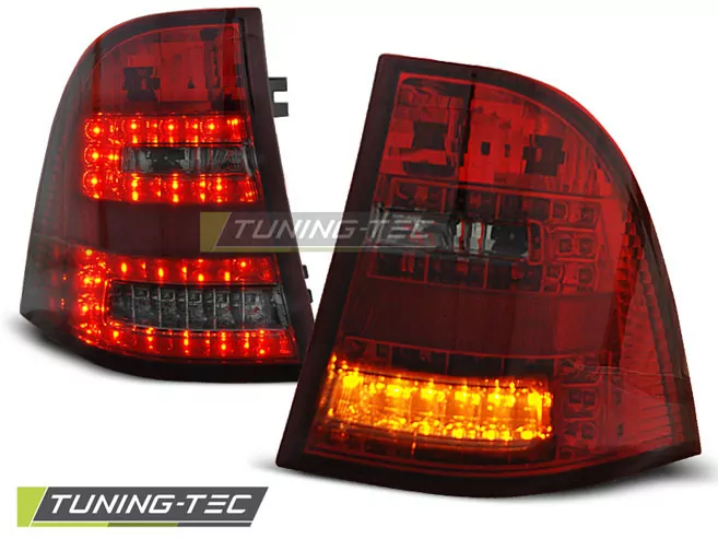 Led Tail Lights Red Smoke Fits Mercedes W163 Ml M-klasa 03.98-05