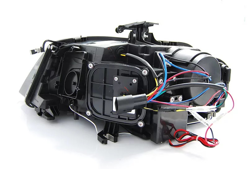 HEADLIGHTS TRUE DRL CHROME fits AUDI A4 B8 04.08-11