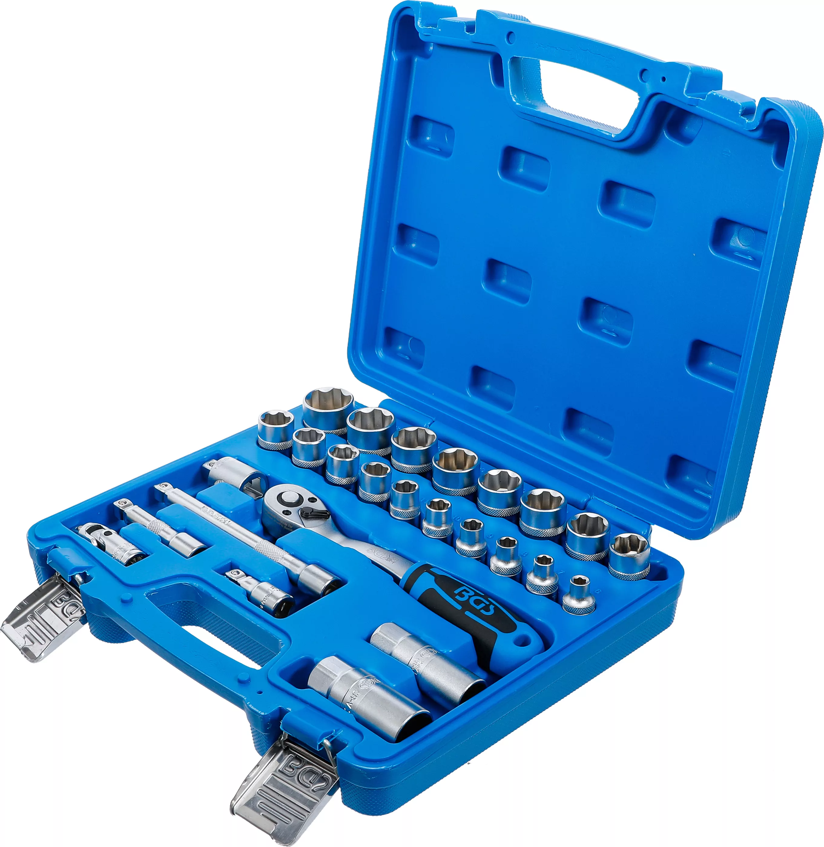 Steckschlüssel-Satz Wellenprofil | Antrieb 10 mm (3/8") | 26-tlg.