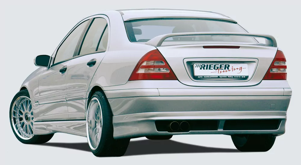 Rieger Heckansatz für Mercedes C-Klasse (W203) | Lim. 05.00- inkl. Facelift