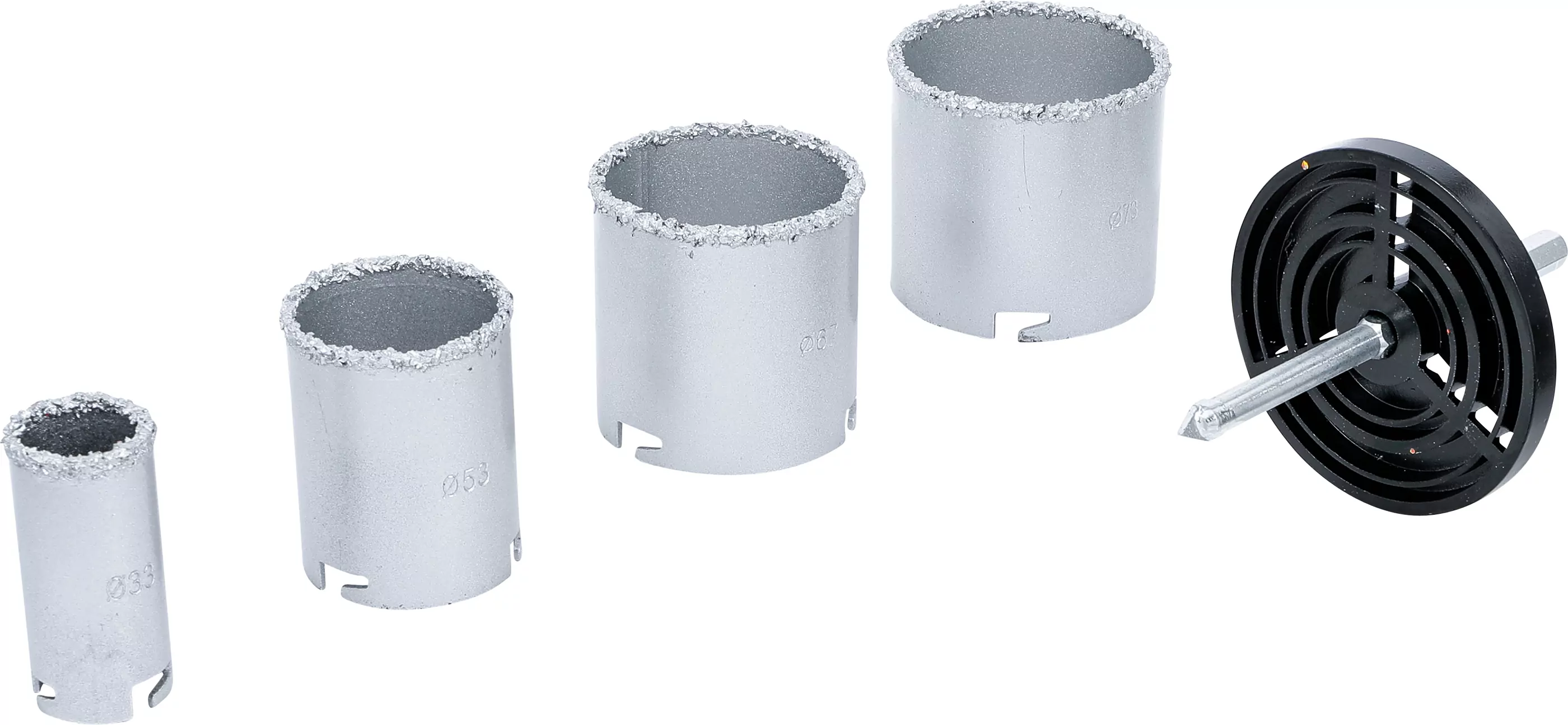 Fliesen-Bohrkronen-Satz | 33 - 73 mm | 6-tlg.