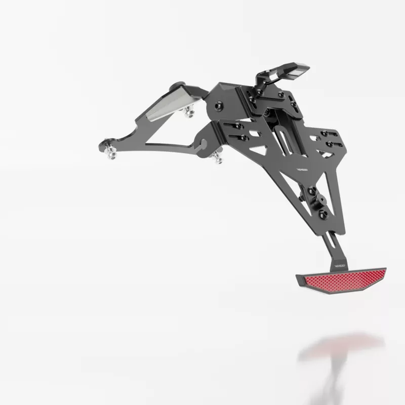 HIGHSIDER AKRON-RS PRO für Kawasaki Z 750/ Z 750 R/ Z 1000, inkl. Kennzeichenbeleuchtung