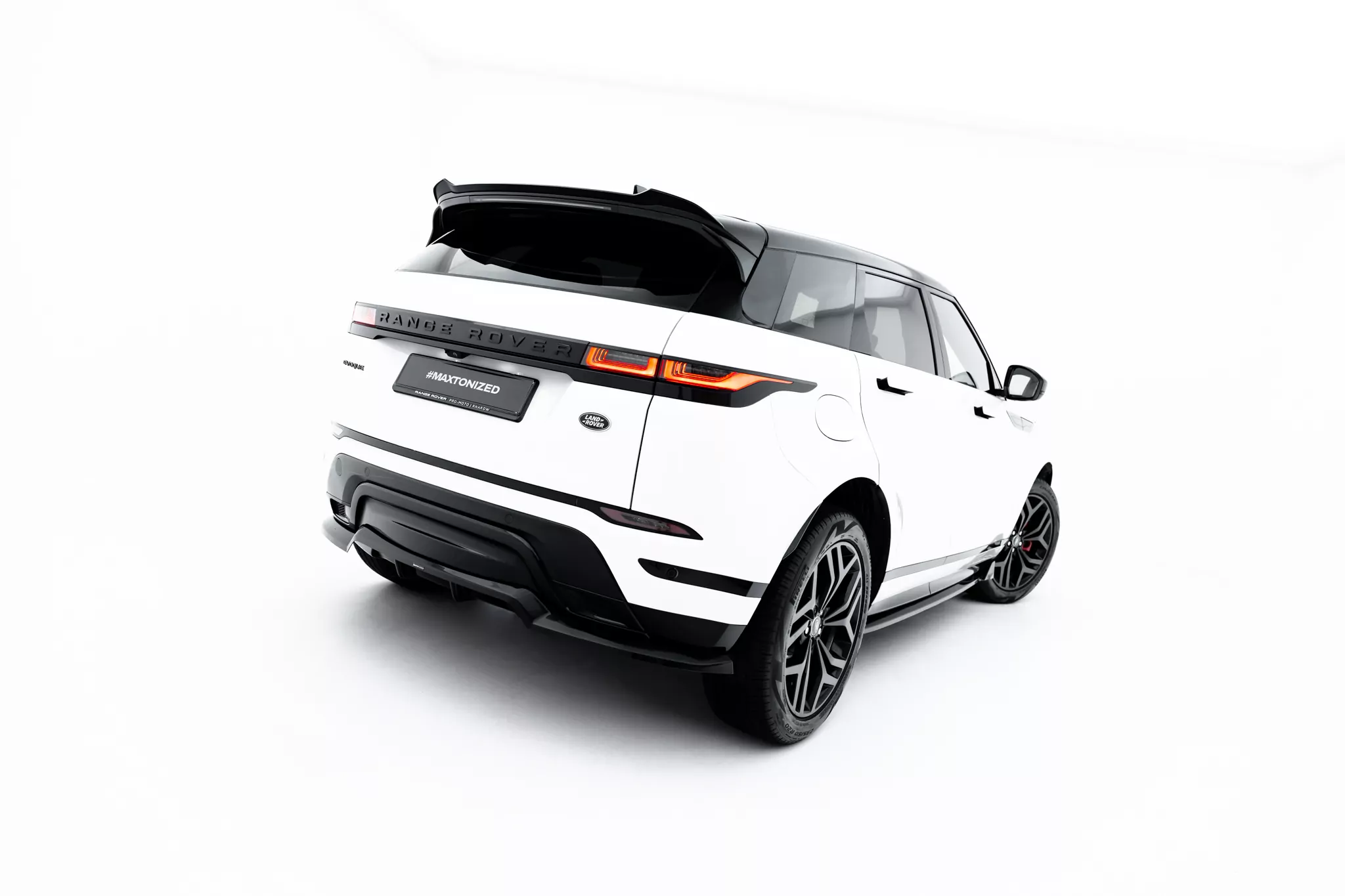 Mittlerer Cup Diffusor DTM Look Heck Ansatz Für Land Rover Range Rover Evoque Dynamic Mk2 