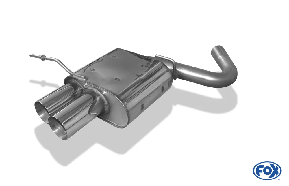 BMW E87 118d 120d  Endschalldämpfer - 2x76 Typ 10