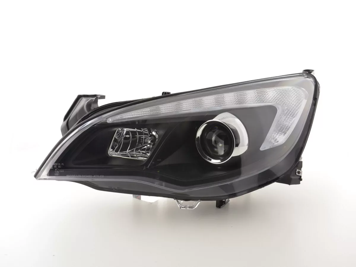 Scheinwerfer Set Opel Astra J 5-türig Bj. 2009-2012 schwarz mit Motor