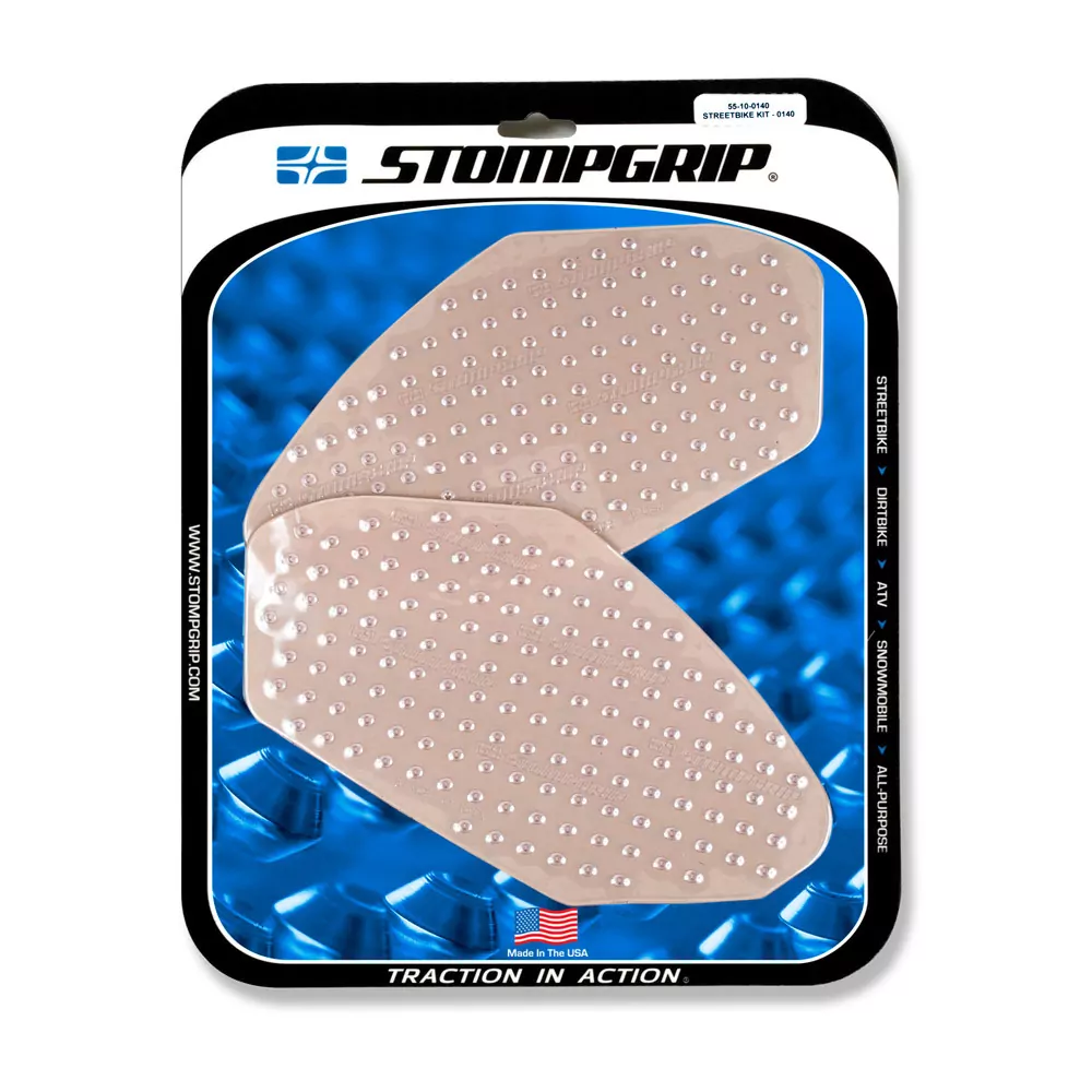 Stompgrip Traction Pad Volcano für Kawasaki Z650 17-22 Klar