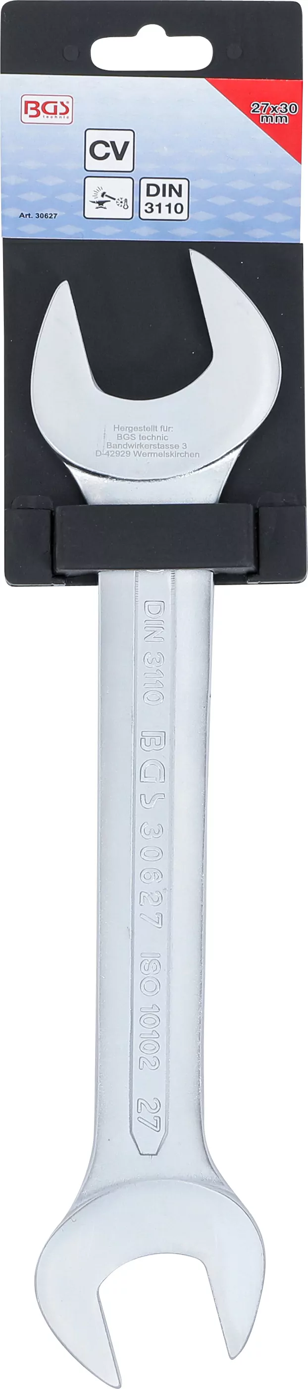 Doppel-Maulschlüssel | SW 27 x 30 mm