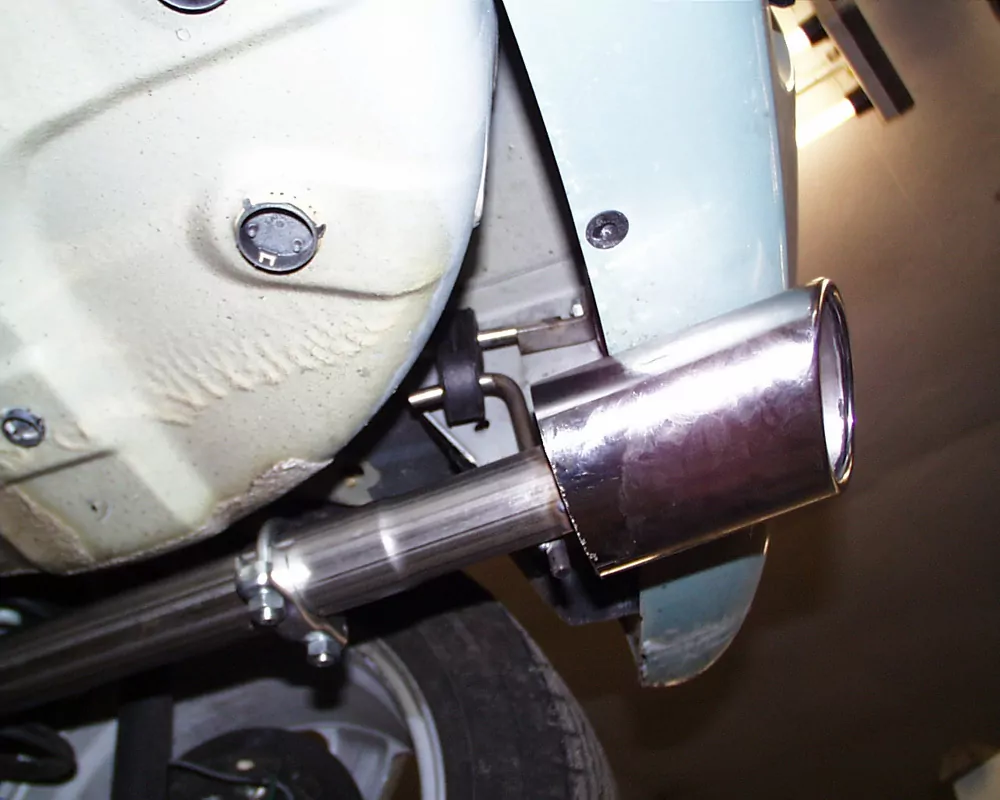 Opel Corsa C  Endschalldämpfer Ausgang rechts/links - 115x85 Typ 33 rechts/links