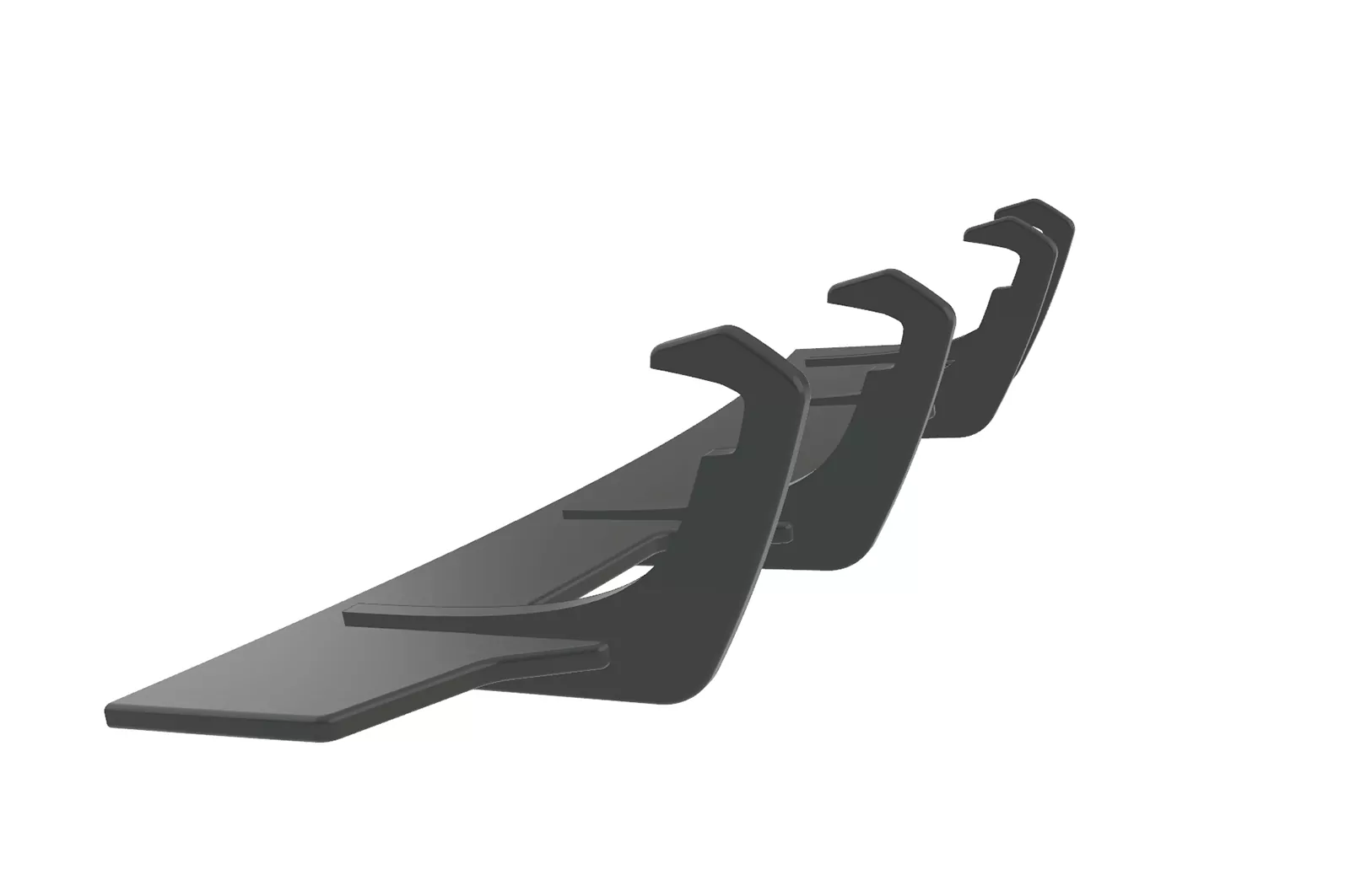 Racing Diffusor / Heckansatz für VW Polo 5 (Typ 6R) R-Line HA350