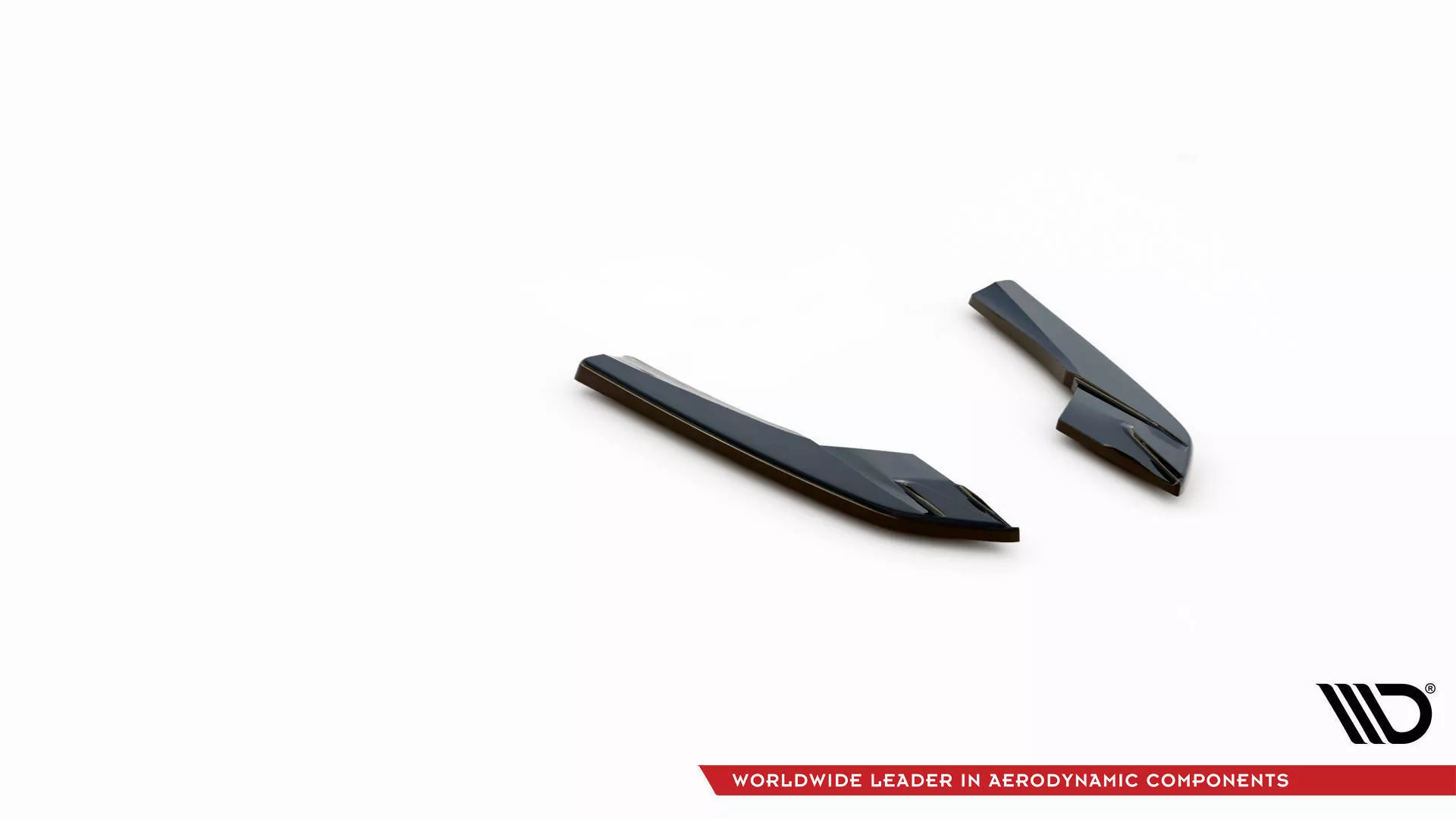 Heck Ansatz Flaps Diffusor Für Audi S3 Limousine 8V Schwarz Hochglanz