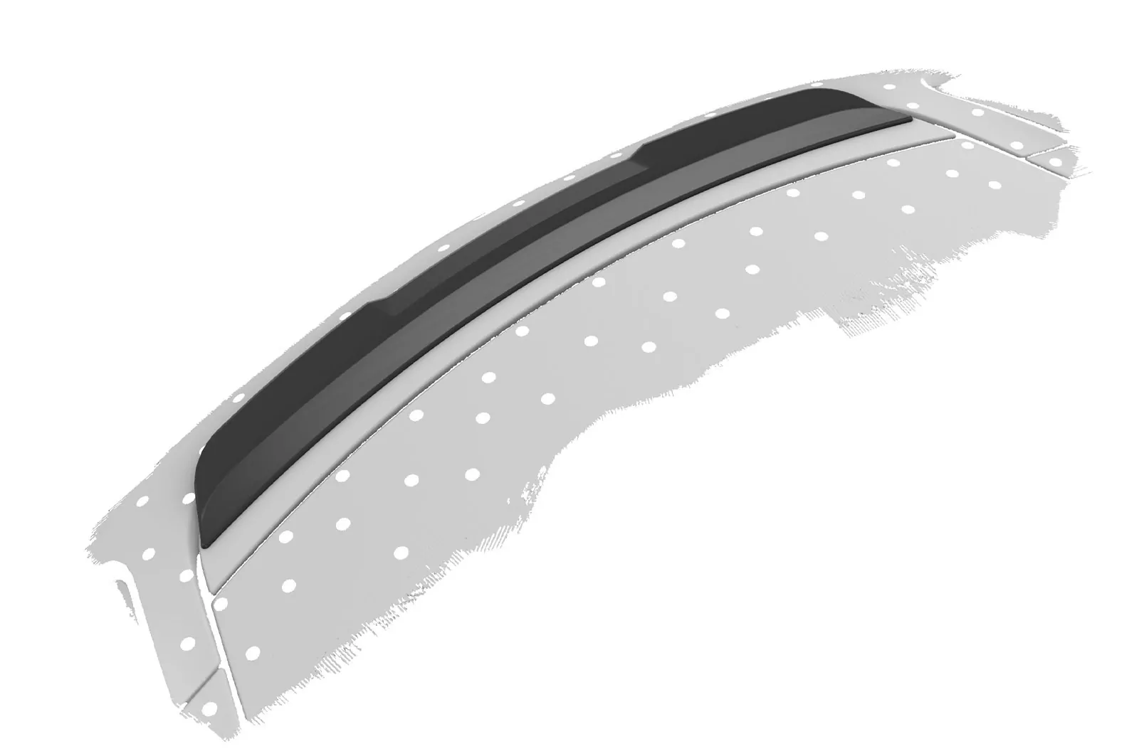 Heckflügel für Porsche Boxster 987 / Cayman 987 Facelift HF778-M Carbon Look (matt)