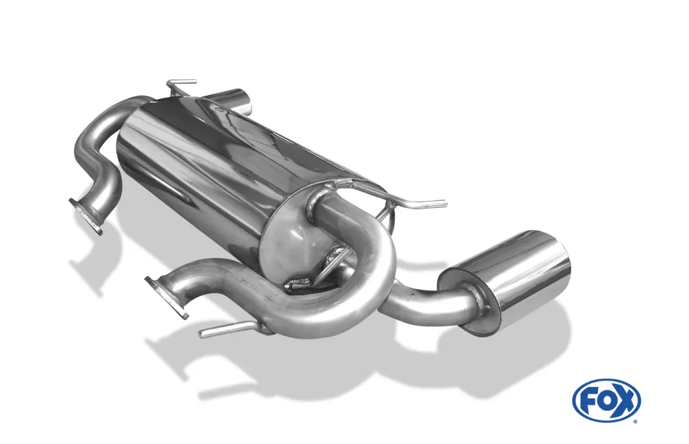 Nissan 370Z  Endschalldämpfer quer Ausgang rechts/links - 129x106 Typ 32 rechts/links