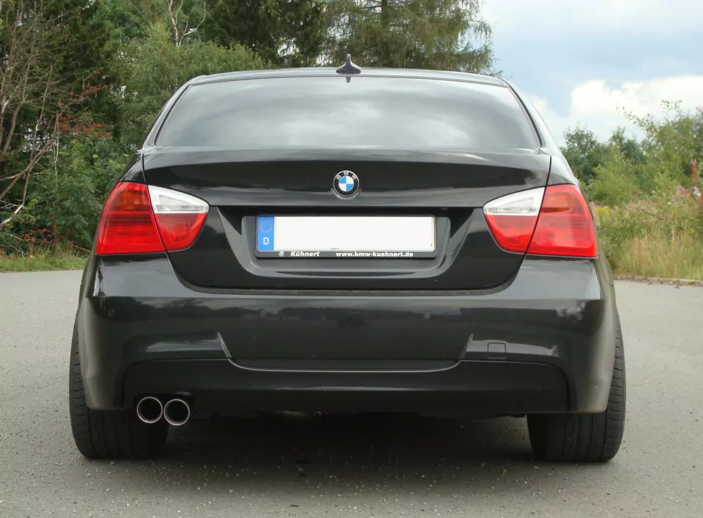 BMW E90/91/92 - 325d/ 330d  Endschalldämpfer - 2x80 Typ 25