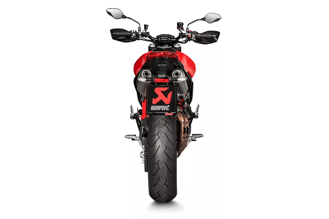 Akrapovic Slip-On Line (Titanium) Auspuff für Ducati Hypermotard 950 /SP ab Modelljahr 2019-