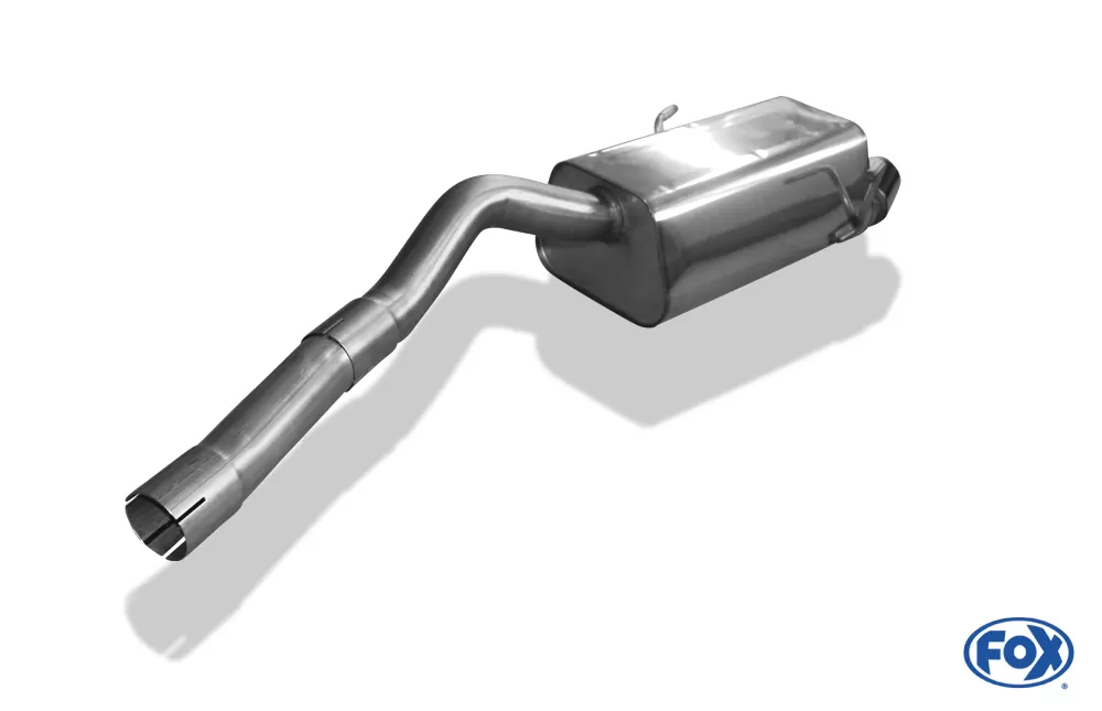 Renault Espace III  Endschalldämpfer - 2x80 Typ 12