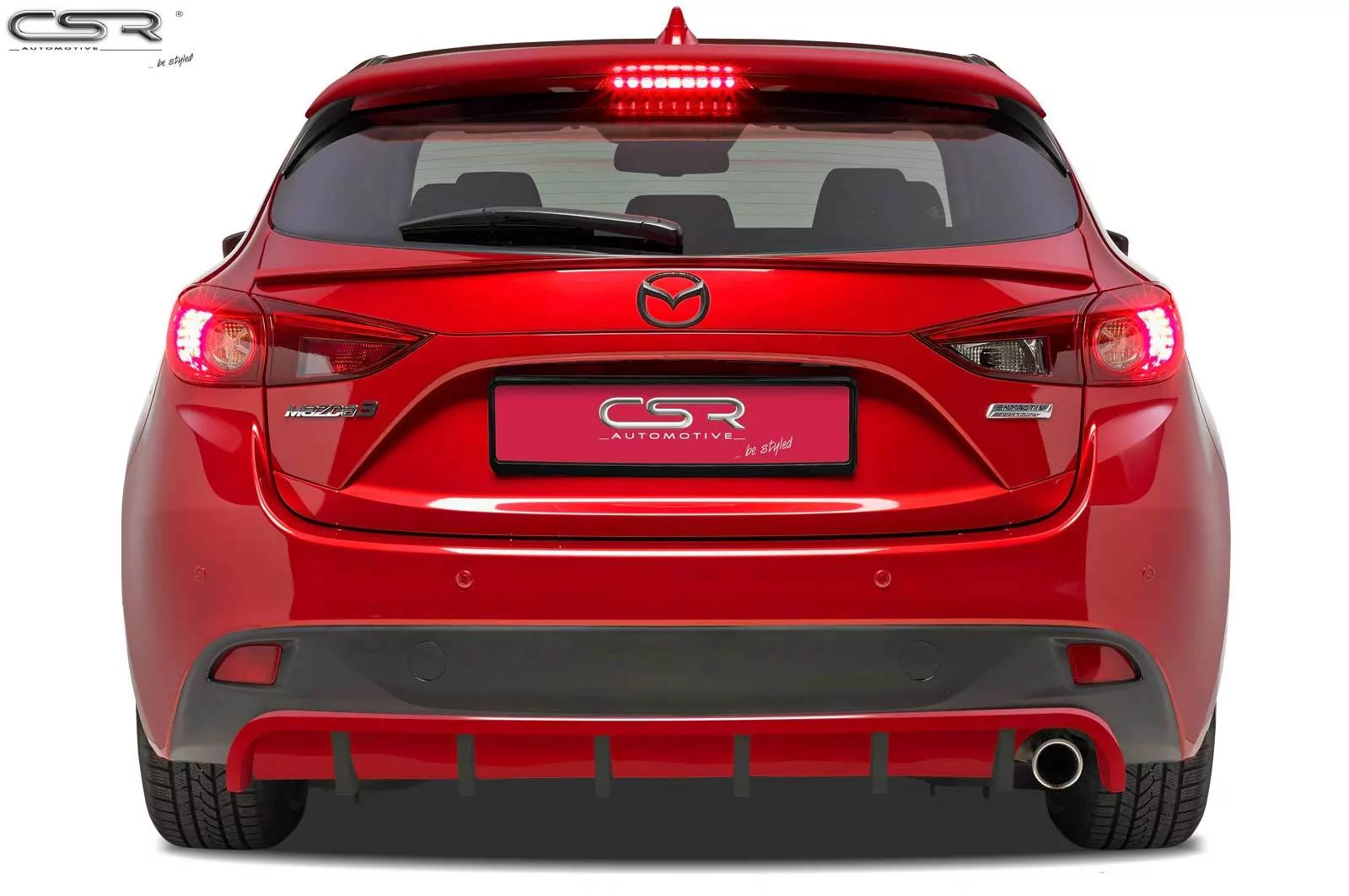 Heckansatz für Mazda 3 Typ BM / BL HA196