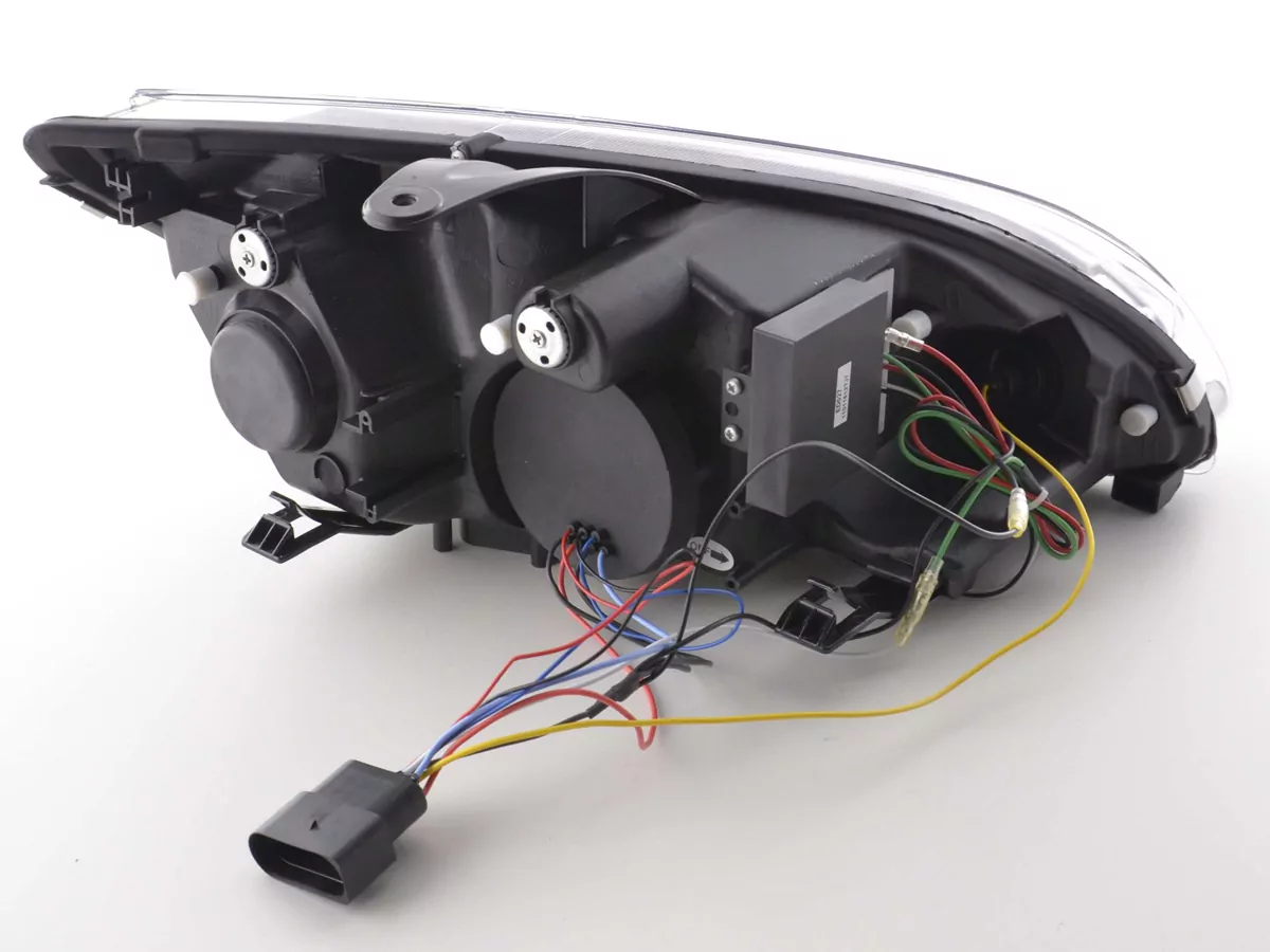 Scheinwerfer Set Daylight LED Tagfahrlicht Ford Focus 2 C307 chrom