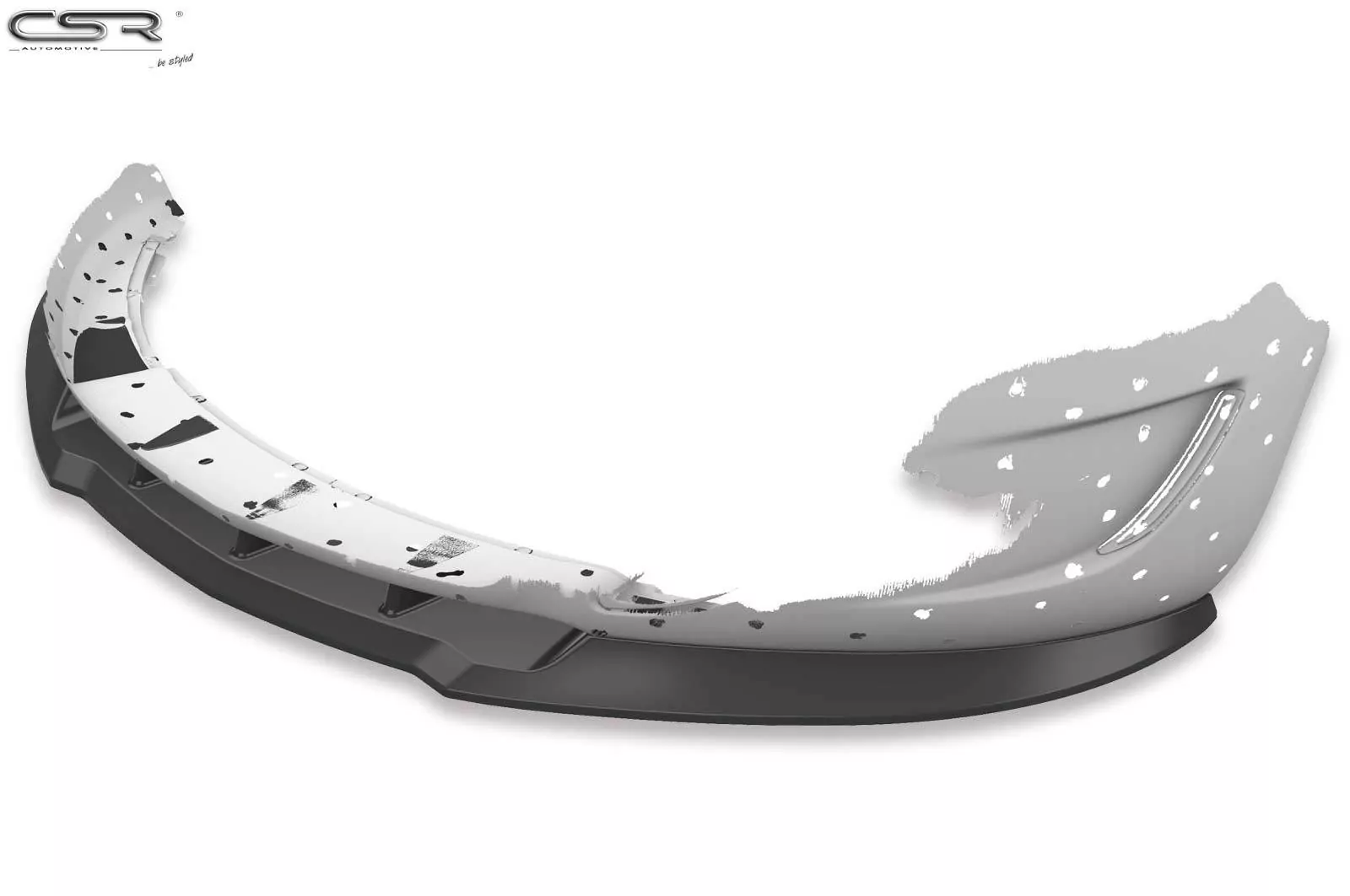 Cup-Spoilerlippe mit ABE für Opel Insignia A OPC Facelift CSL109-M Carbon Look (matt)