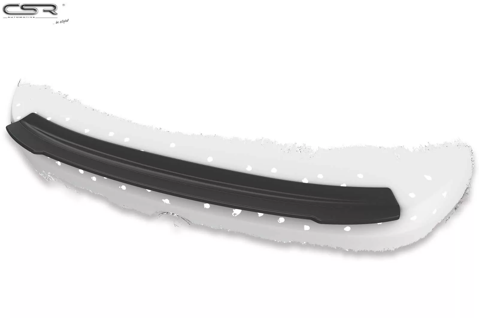 Heckflügel mit ABE für BMW 6er E63 / E64 HF722 Strukturiert (schwarz matt)