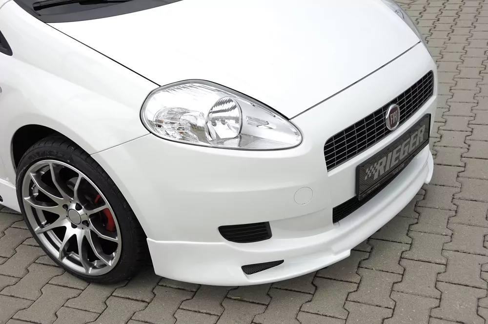 Rieger Spoilerlippe für Fiat Grande Punto (199) | 5-tür. 10.05- nicht für Evo !