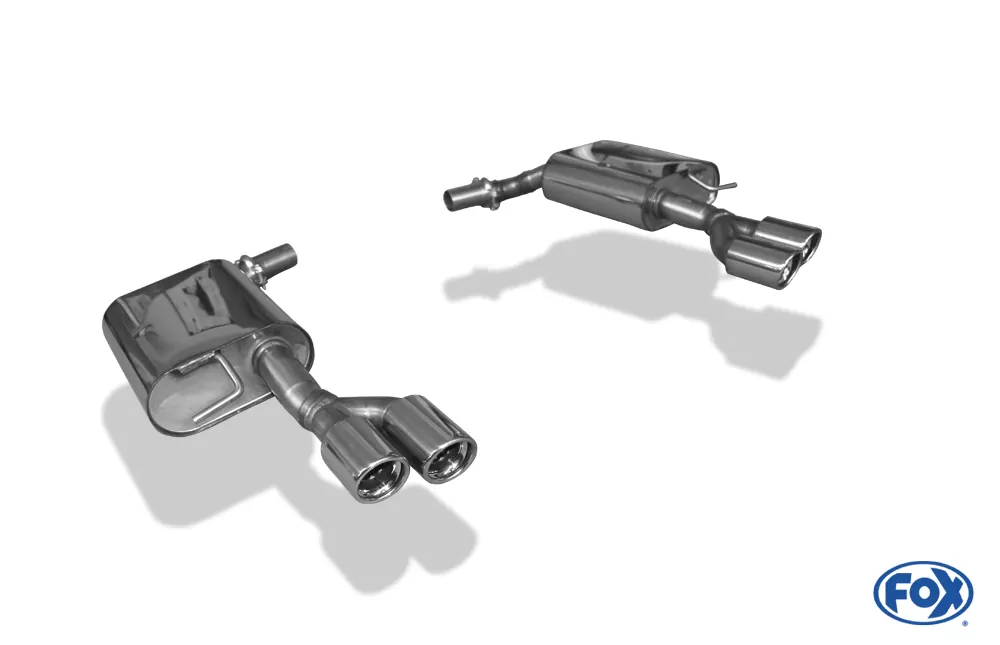 Audi A6 Typ 4F  Endschalldämpfer rechts/links - 2x76 Typ 17 rechts/links