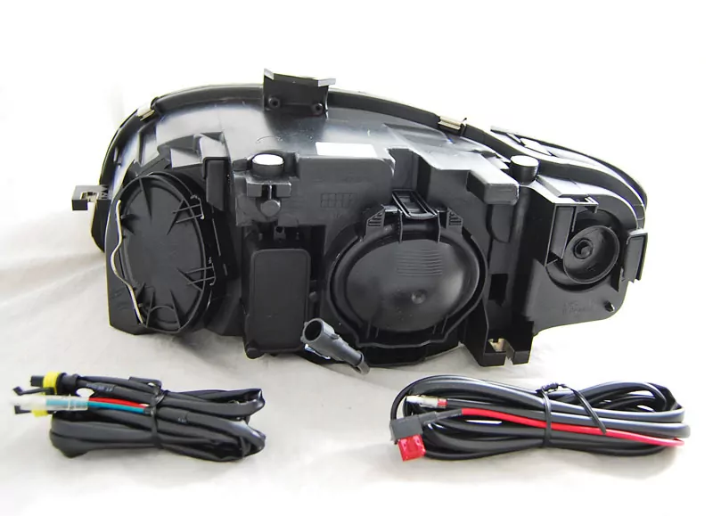 HEADLIGHTS TRUE DRL CHROME fits AUDI A4 B7 11.04-03.08