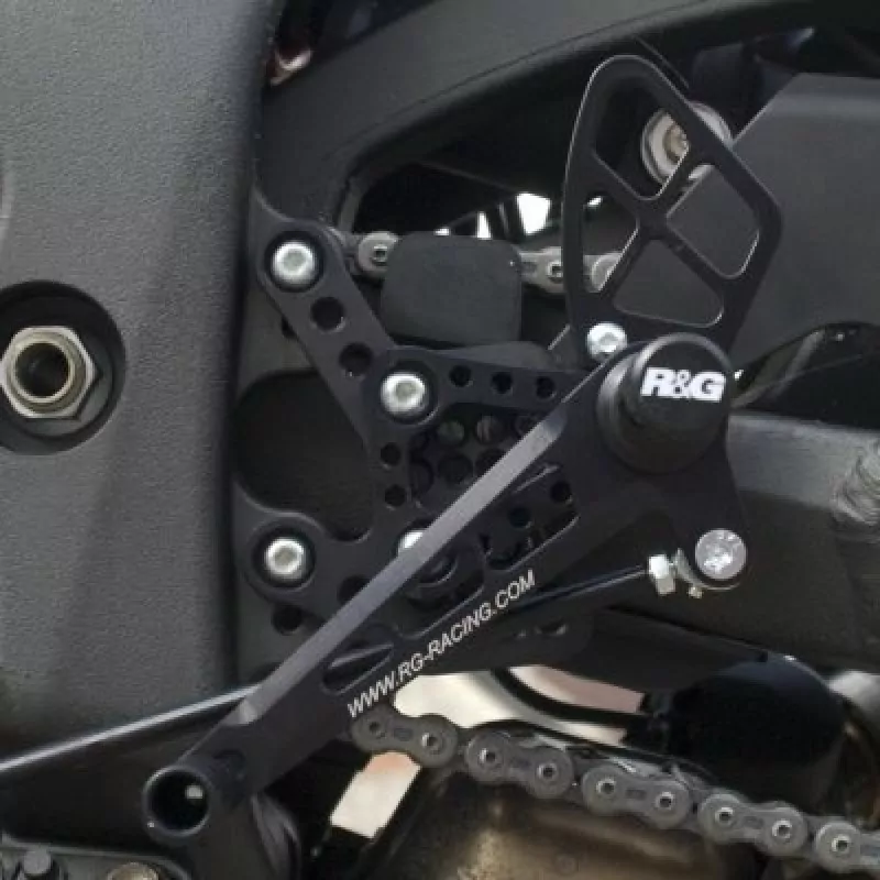 NEW R&G Racing Fußrastenanlage Kawasaki ZX-10 R 2011-2015