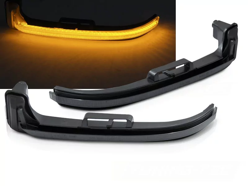 Indicator In The Mirror Smoke Led Seq Fits Peugeot 3008 16- / 5008 17-