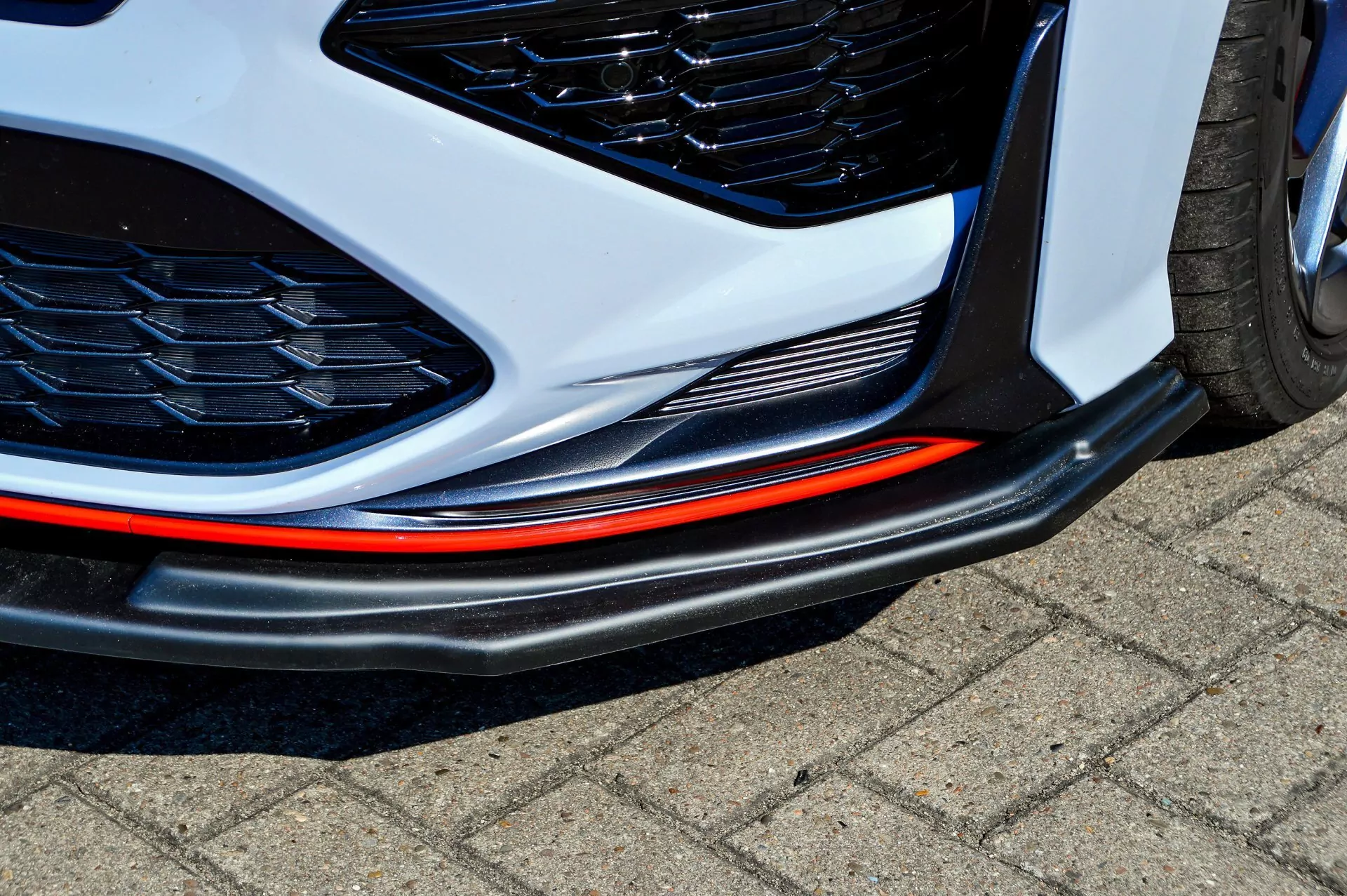 Cup Frontspoilerlippe für Hyundai Kona N + N-Line ab Bj.2020-
