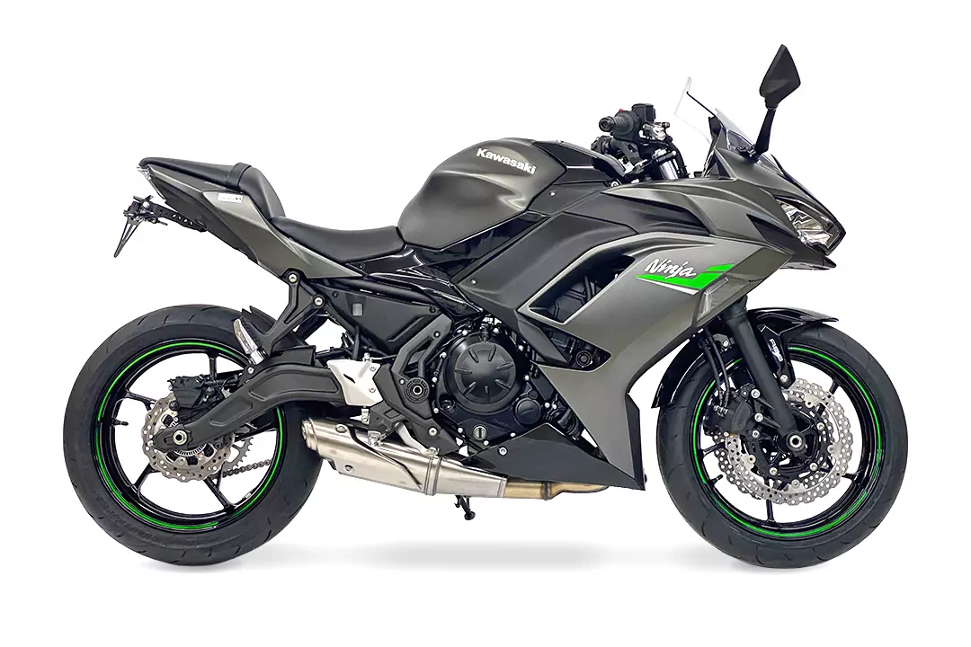 alpha Technik Kennzeichenhalter für Kawasaki Z650 und Ninja 650 ab Modelljahr 2017-