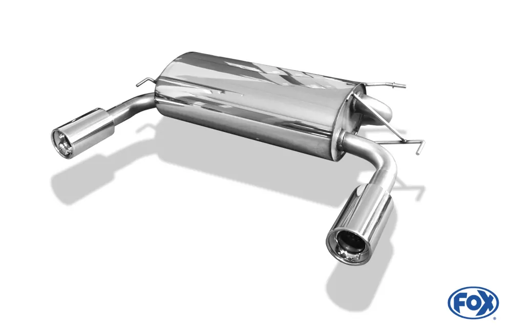 Opel Antara  Endschalldämpfer quer Ausgang rechts/links - 1x100 Typ 13 rechts/links