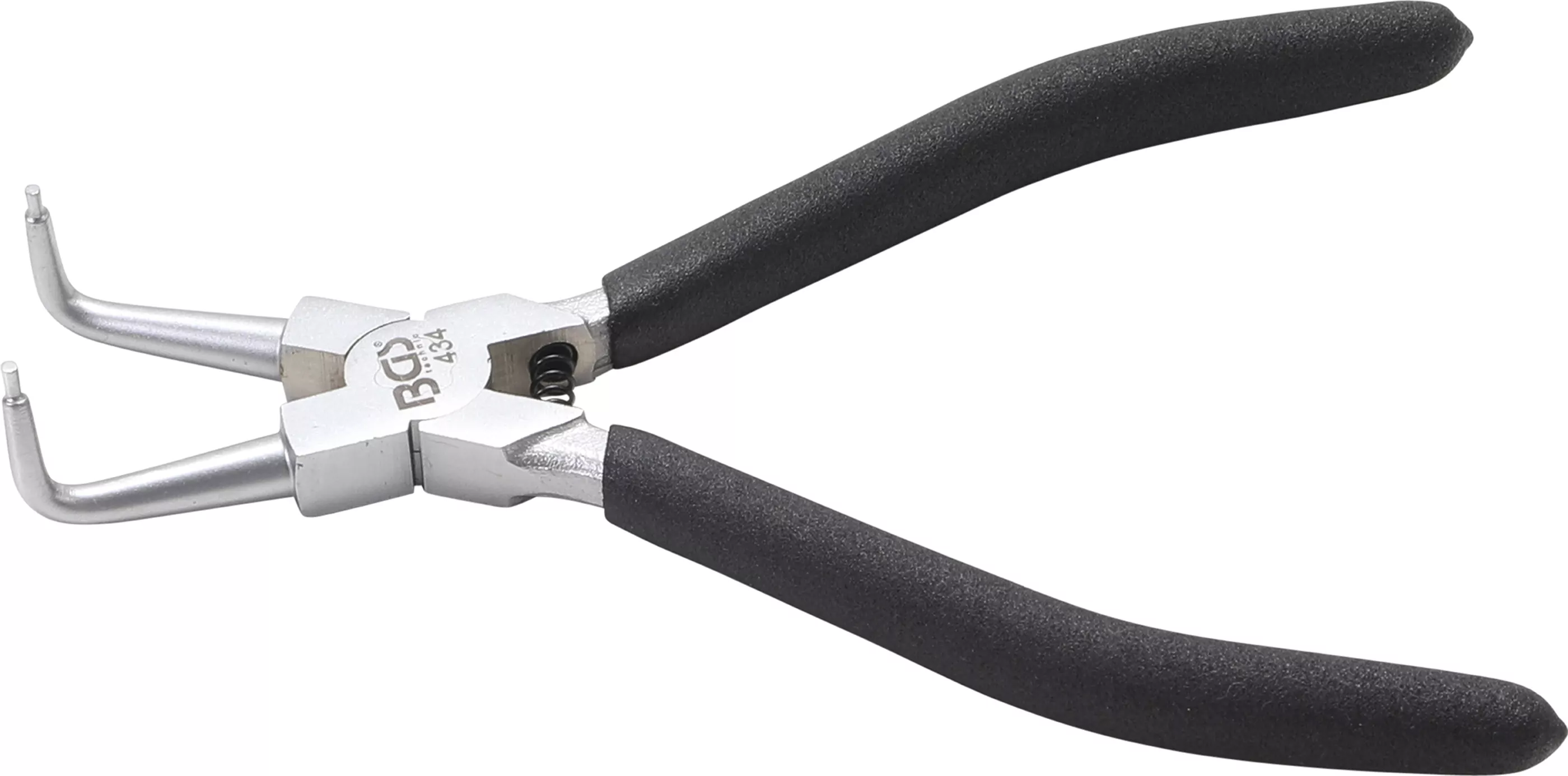Sprengringzange | gebogen | für Innensprengringe | 180 mm