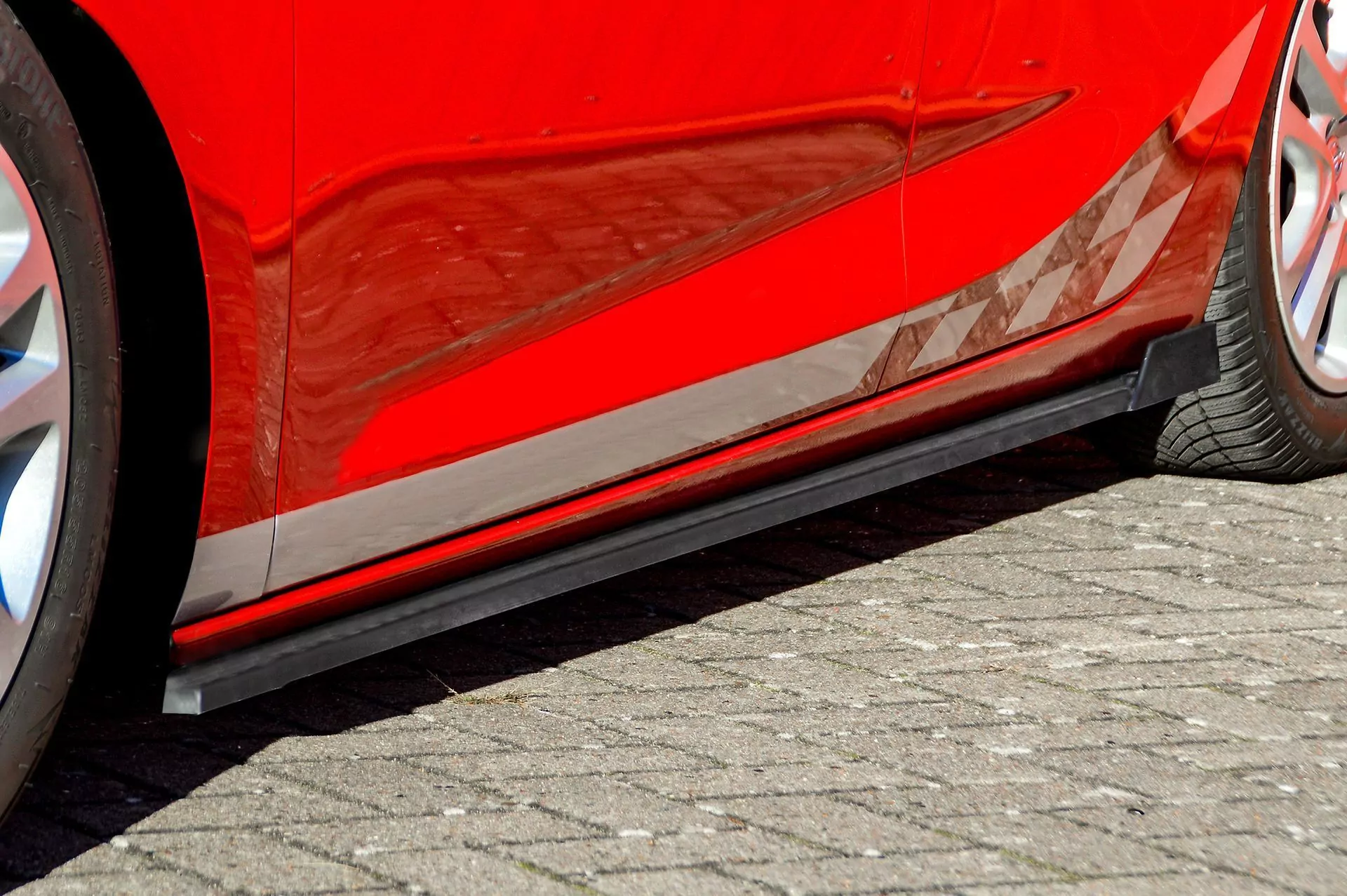 CUP Seitenschweller mit Wings hinten für Hyundai I30 N-Line ab Bj.2021-