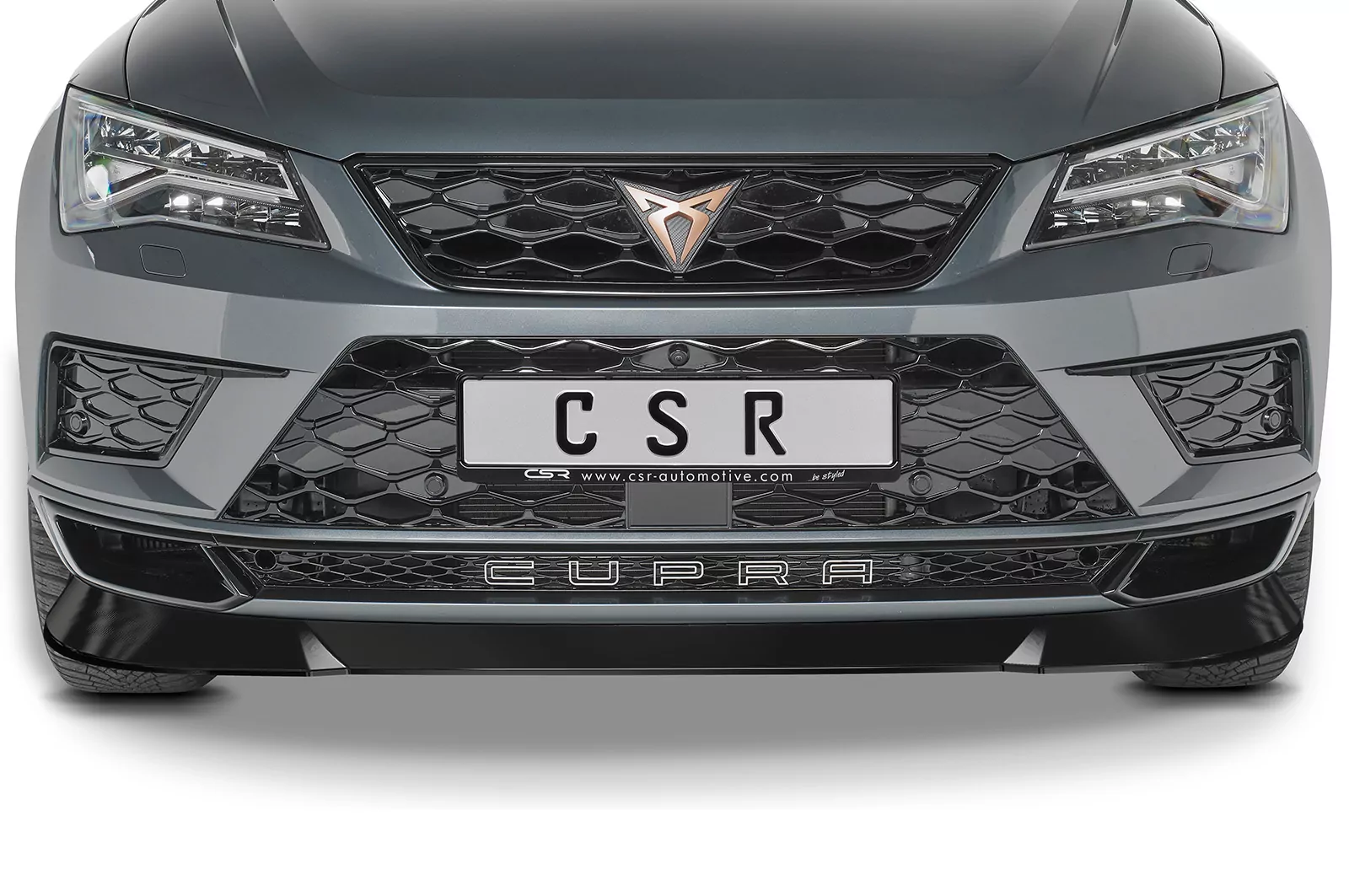 Cup-Spoilerlippe mit ABE für Cupra Ateca CSL430-M Carbon Look (matt)