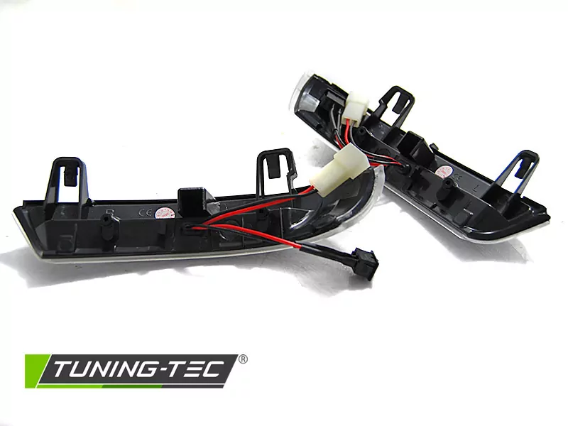 Side Direction In The Mirror Whie Led Seq Fits Vw Golf 5 / Golf Plus / Jetta / Passat, Sharan