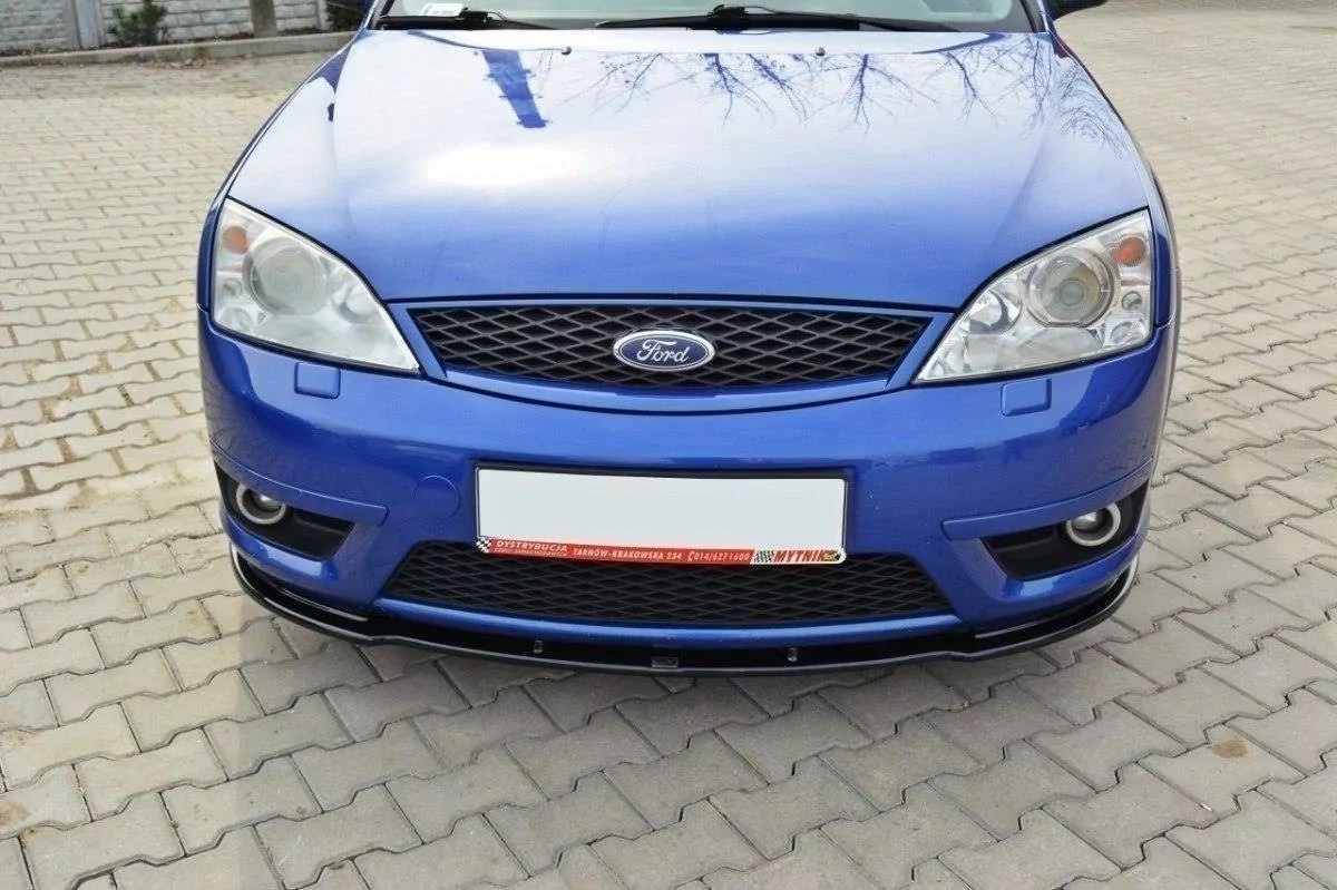 Front Ansatz Passend Für Passend Für FORD MONDEO Mk3 ST220 Schwarz Hochglanz Schwarz Hochglanz