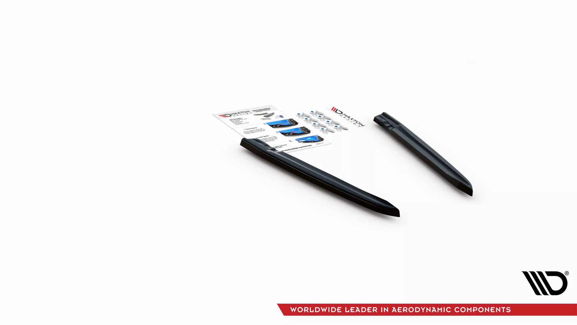 Heck Ansatz Flaps Diffusor Für Volkswagen Arteon R Schwarz Hochglanz