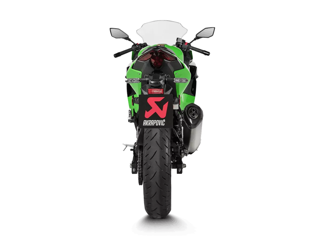 Akrapovic Slip-On Line (Carbon) Auspuff für Kawasaki Ninja 500 Z500 2024-2025