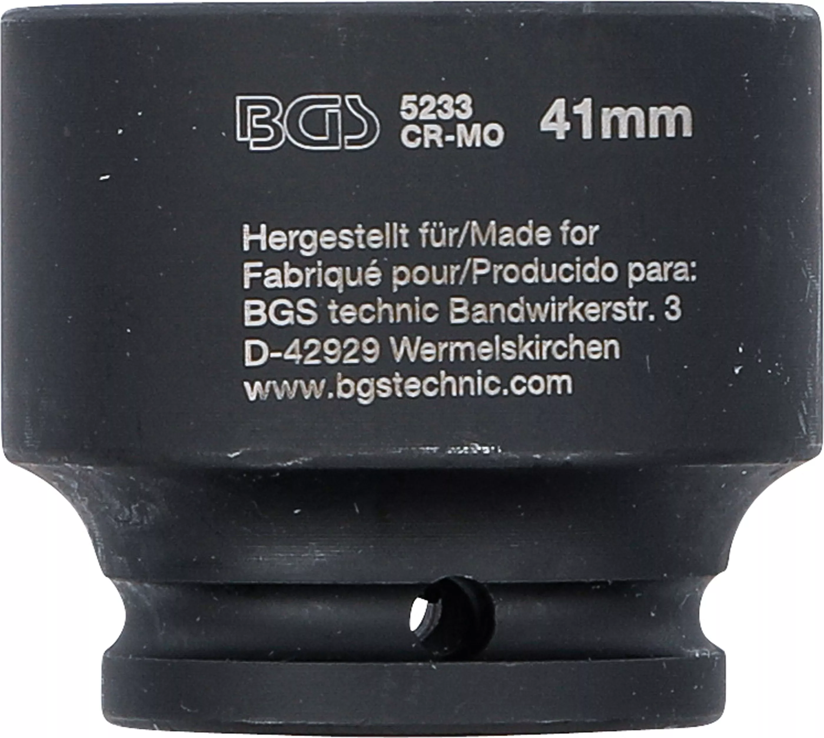 Kraft-Steckschlüssel-Einsatz Sechskant | Antrieb Innenvierkant 12,5 mm (1/2") | SW 41 mm