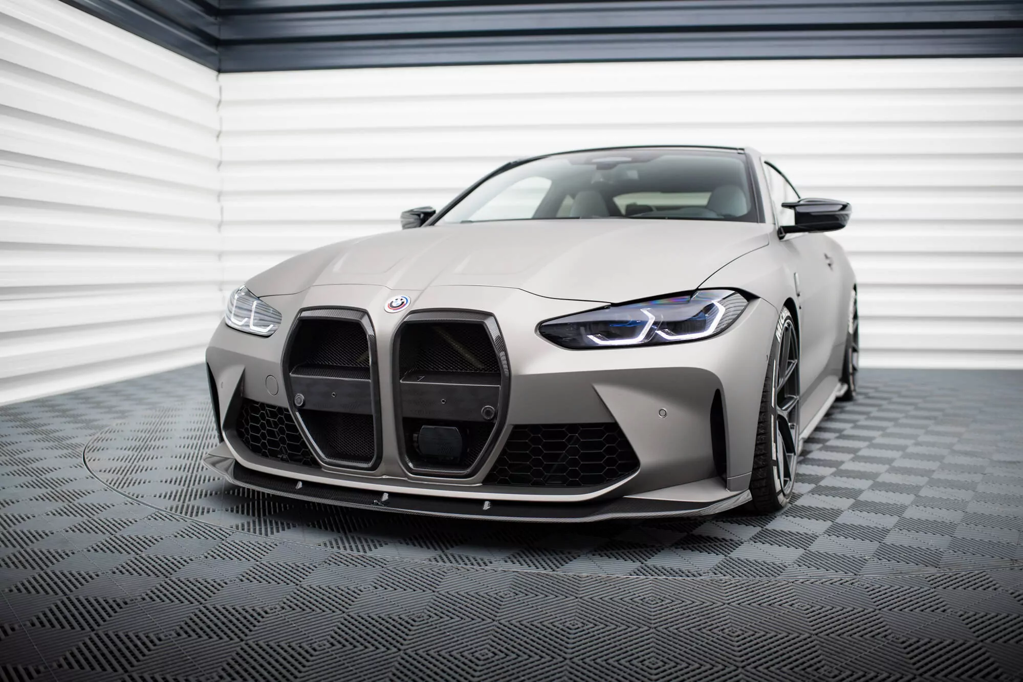 Prepreg Carbon Fiber Front Ansatz V.3 Für BMW M4 G82  / M3 G80