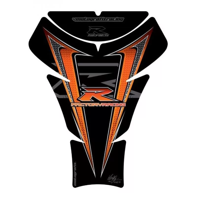 Motografix Suzuki GSX-R 600 750 1000 3D Gel Tank Pad Protector TS018KO