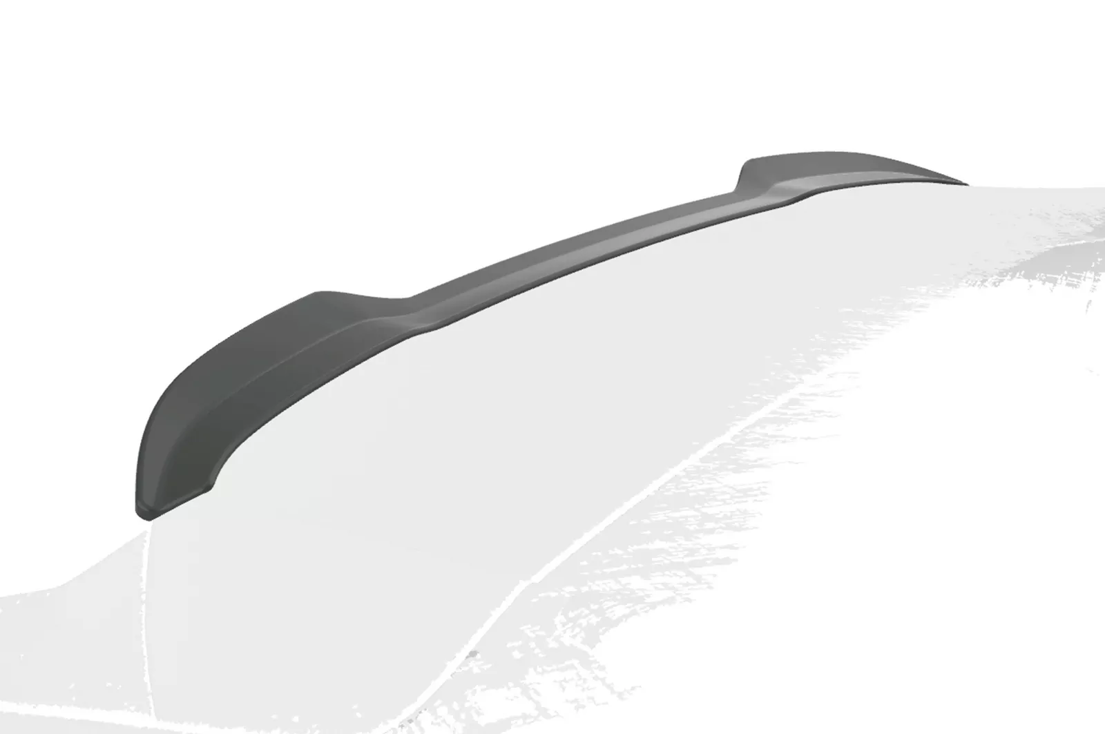 Heckflügel mit ABE für Audi Q5 (FYT) Sportback HF871 Schwarz Strukturiert