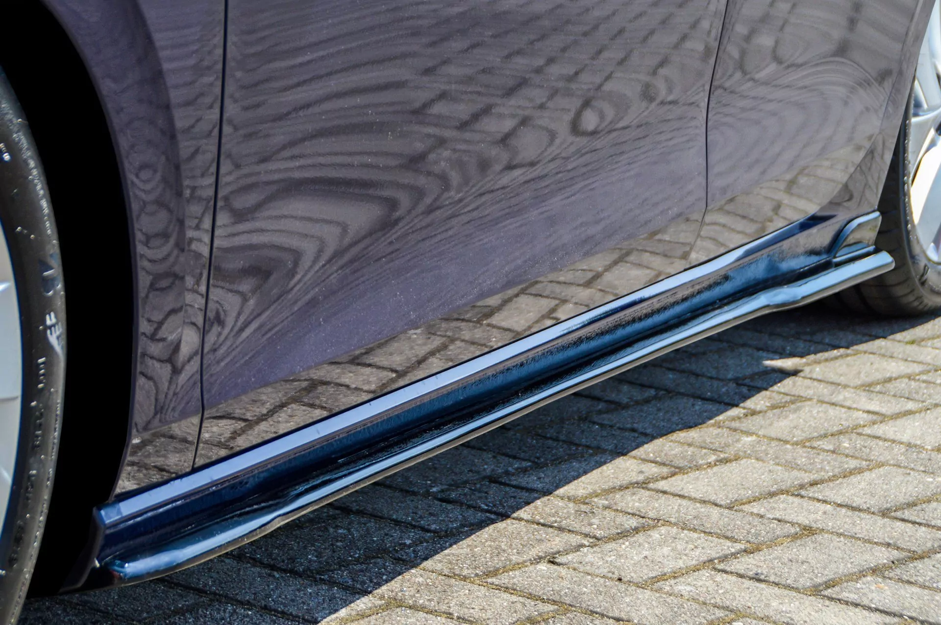 CUP Seitenschweller mit Wing aus ABS für VW Golf 8