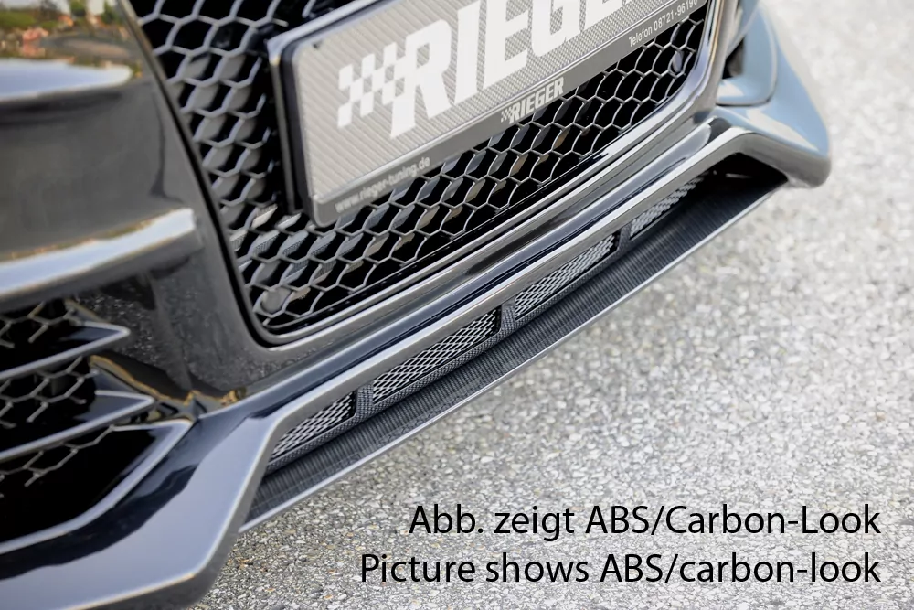 Rieger Spoilerschwert für Audi A5 (B8/B81) | Sportback 10.11-06.16 (ab Facelift) für Spoilerstoßstange 55460/61/62/63