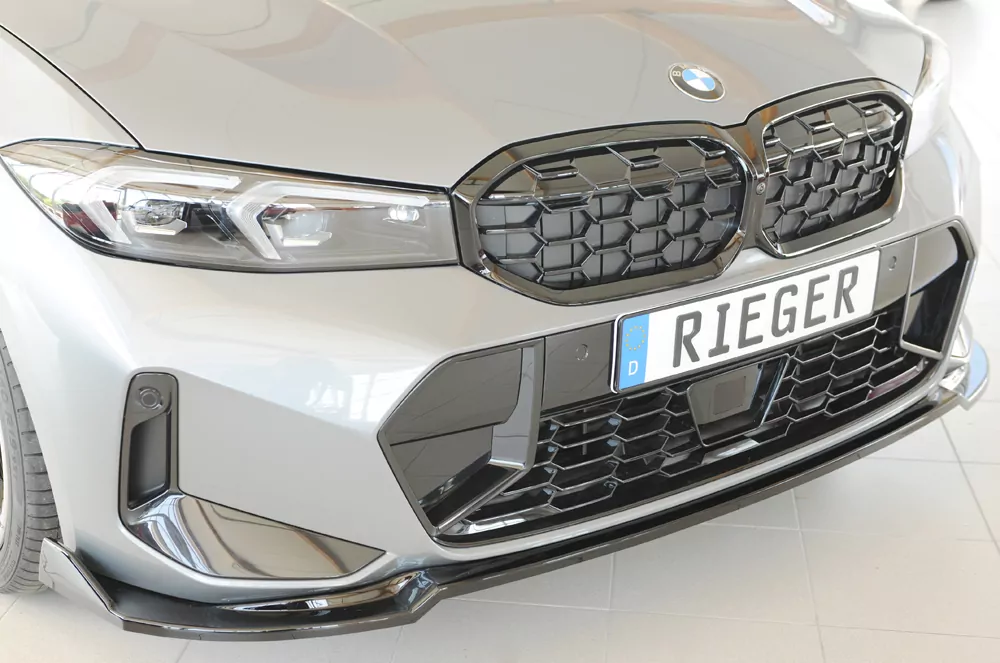 Rieger Spoilerschwert glanz schwarz für BMW 3er G21  (G3K) Touring 07.22- (ab Facelift) LCI