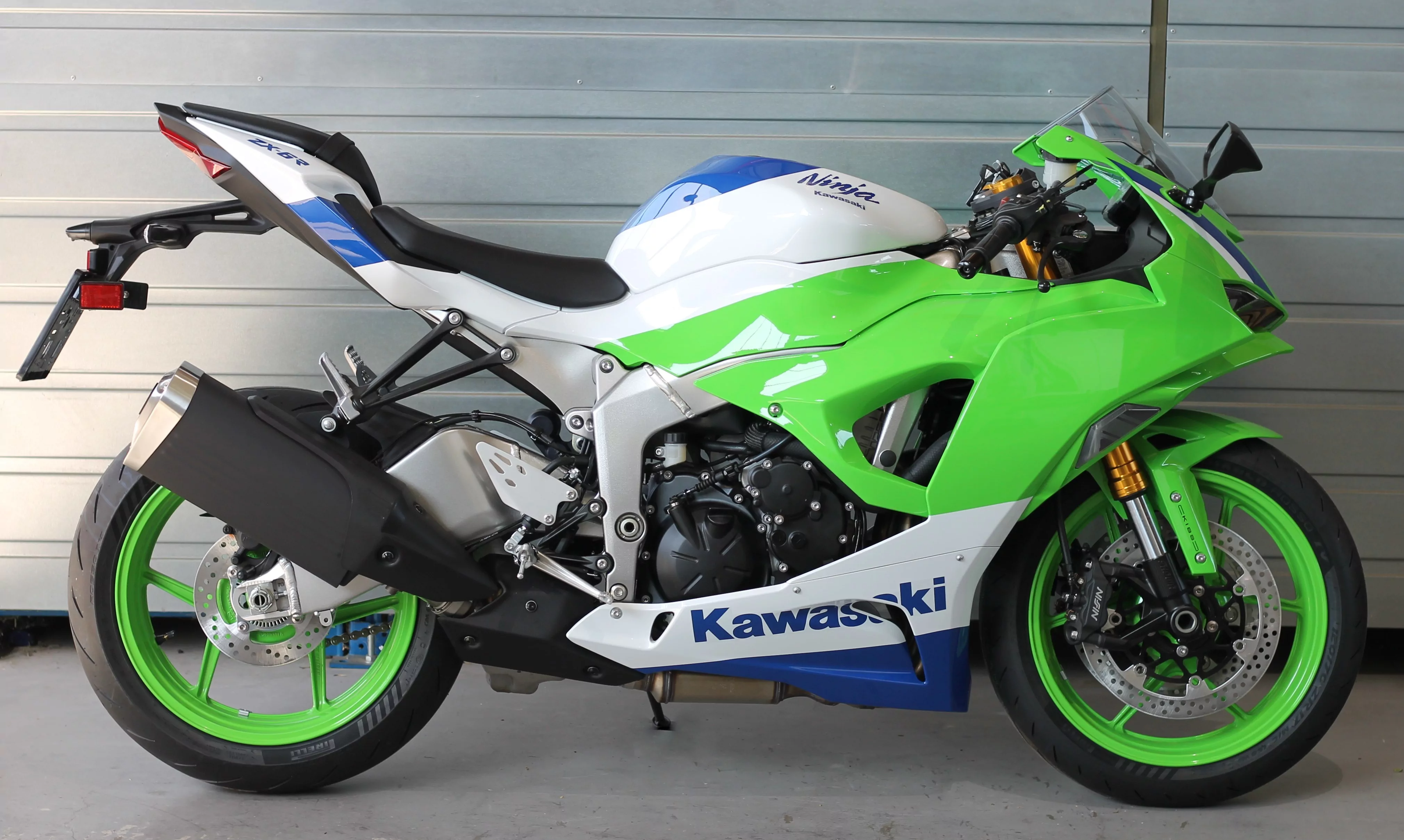 MG Biketec Kennzeichenhalter für Kawasaki ZX-6R Ninja ab 2023