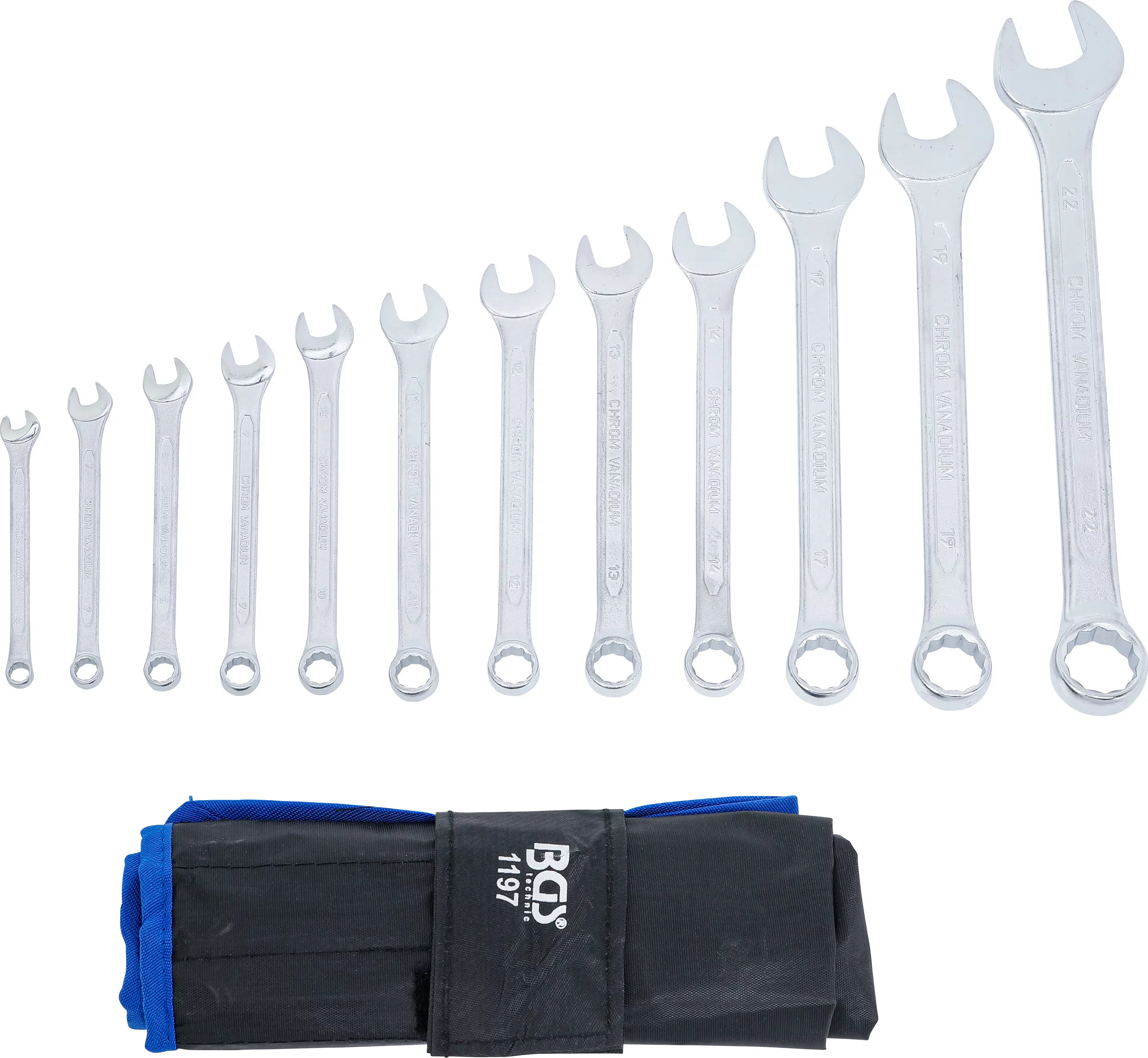 Maul-Ringschlüssel-Satz | SW 6 - 22 mm | 12-tlg.