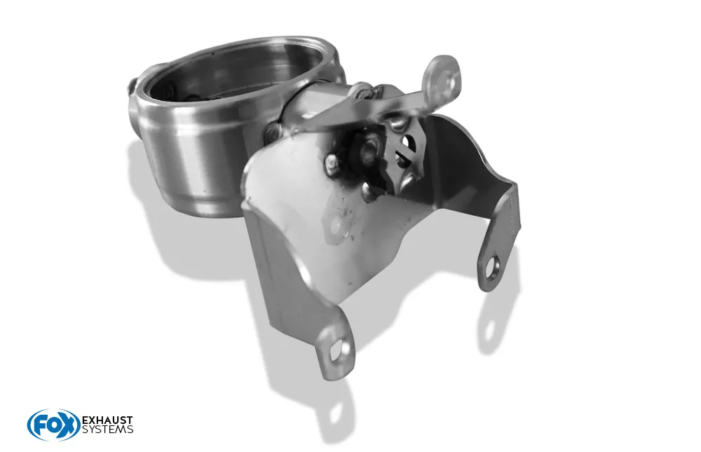 ABGASKLAPPE AR3 CERAMIC "ELEKTRISCH" 70mm  zum einschweißen - Adaptierung S2 (für Stellmotor der Firma SBS)